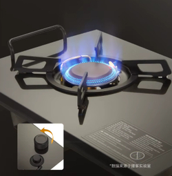 Плита газовая Naturehike 4 кВт, черная