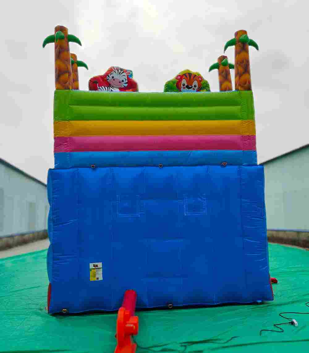 Коммерческий надувной батут «Звериная команда 3», 8*4*5 м