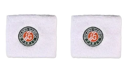 Теннисные напульсники Roland Garros Embroidered Logo Duo