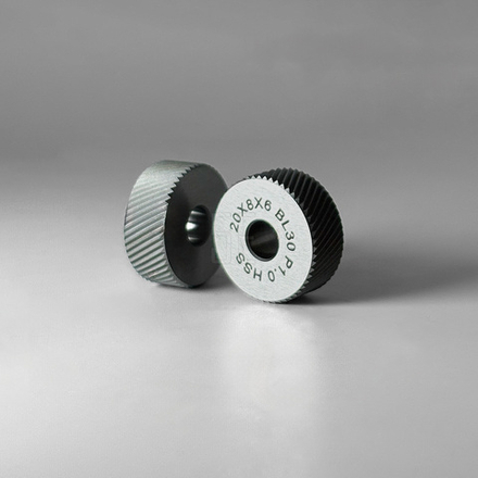 20x8x6 BL30 P1.0 HSS Ролик для накатки рифления