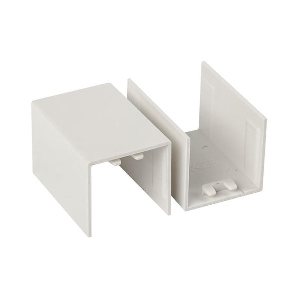 Соединитель (25x25) (4 шт) белый EKF-Plast