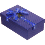 Коробка подарочная «Момент» 19*12*6,5 см, синий