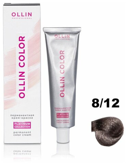 OLLIN COLOR Platinum Collection 8/12 100 мл Перманентная крем-краска для волос