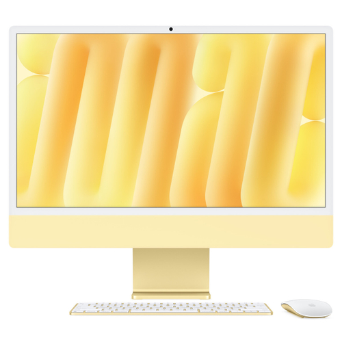 Apple iMac 24" M4 CPU 10-Core, GPU 10-Core, 16GB, 256GB, 2024 Yellow