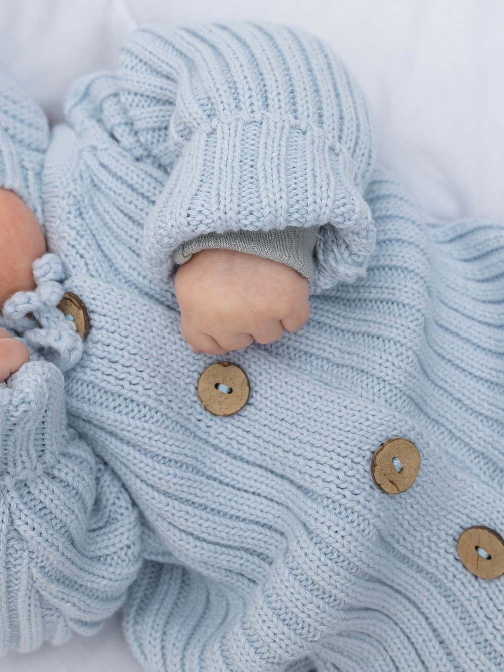 Комплект 3в1 лапша из 100% хлопка Небесный