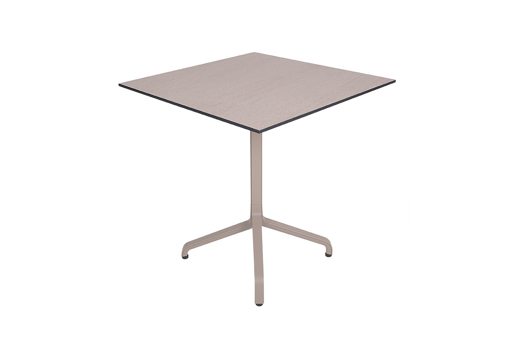 Стол складной квадратный Nardi Frasca Mini 70*70, тортора (база + столешница)