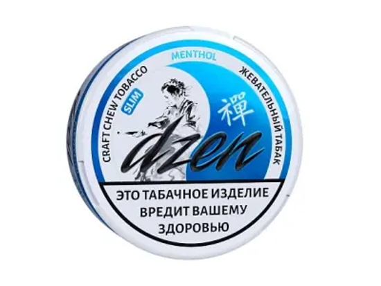 Жевательный табак DZEN SLIM со вкусом MENTHOL