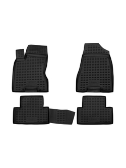 Коврики в салон для NISSAN X-Trail T31 (II, IIp), 2007-2013, 4 шт. (полиуретан) NLC.36.20.210