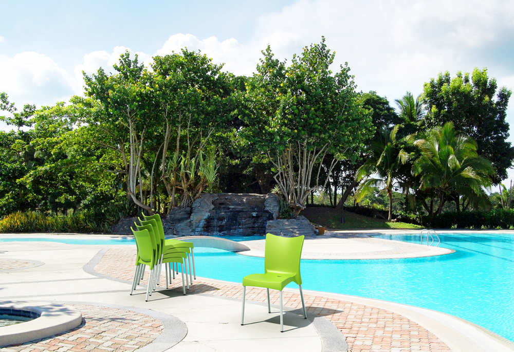 Стул пластиковый Siesta Contract Juliette, светло-зеленый