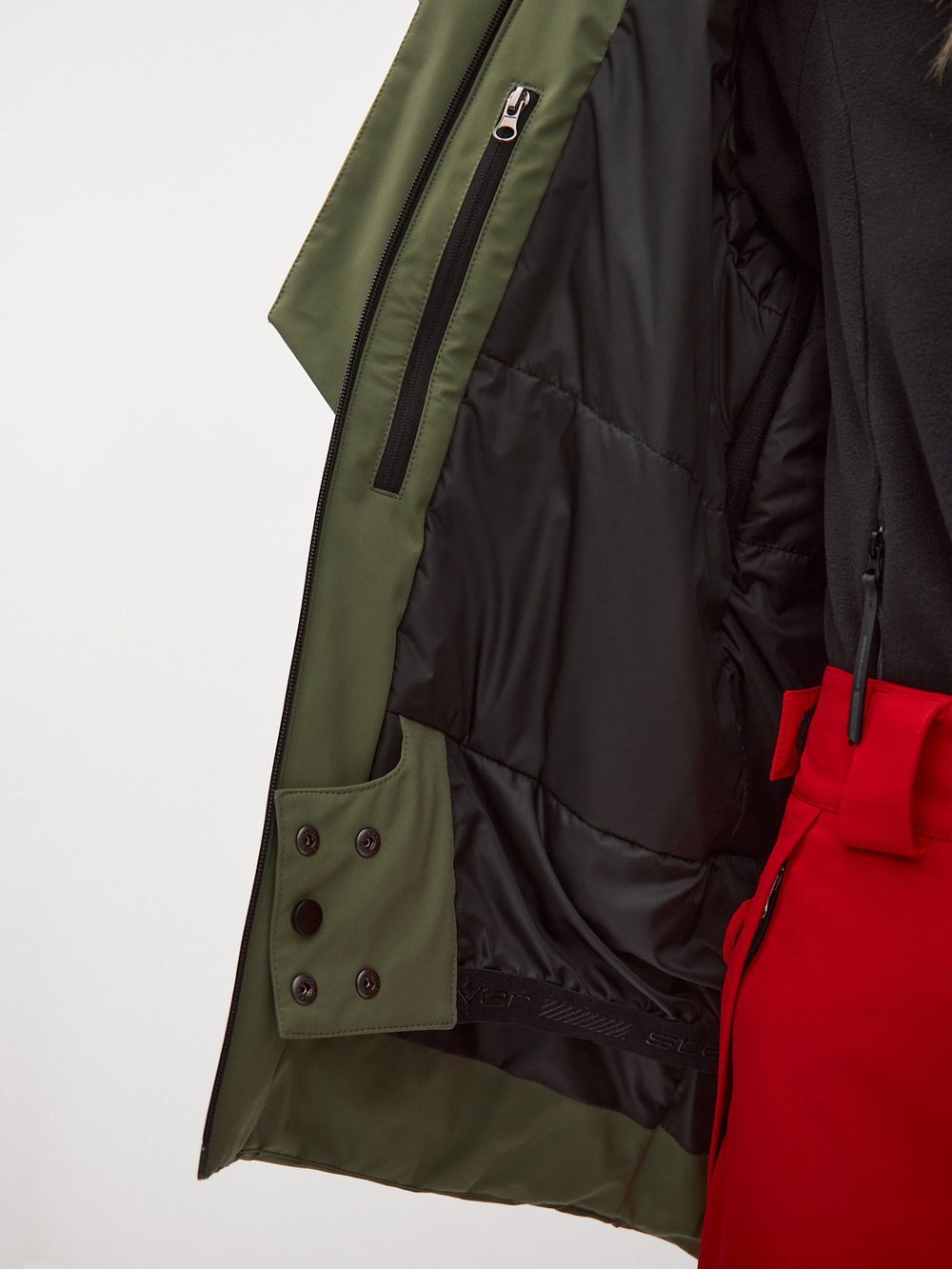 Куртка - парка утепленная (Хаки)