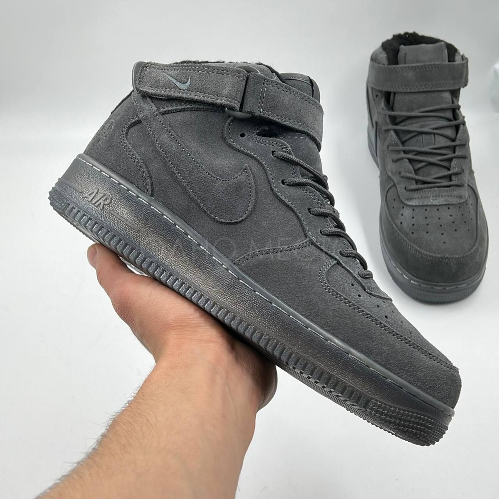 Nike Air Force 1 High (с мехом)