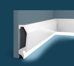 Плинтус Ecopolymer, 120x39 мм