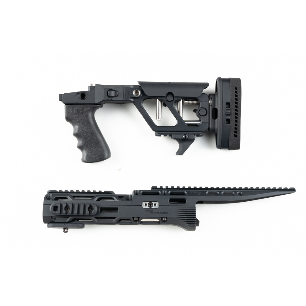Тактический комплект (приклад, цевье) СВД, Тигр, TG3, алюминий, CNC Guns Custom