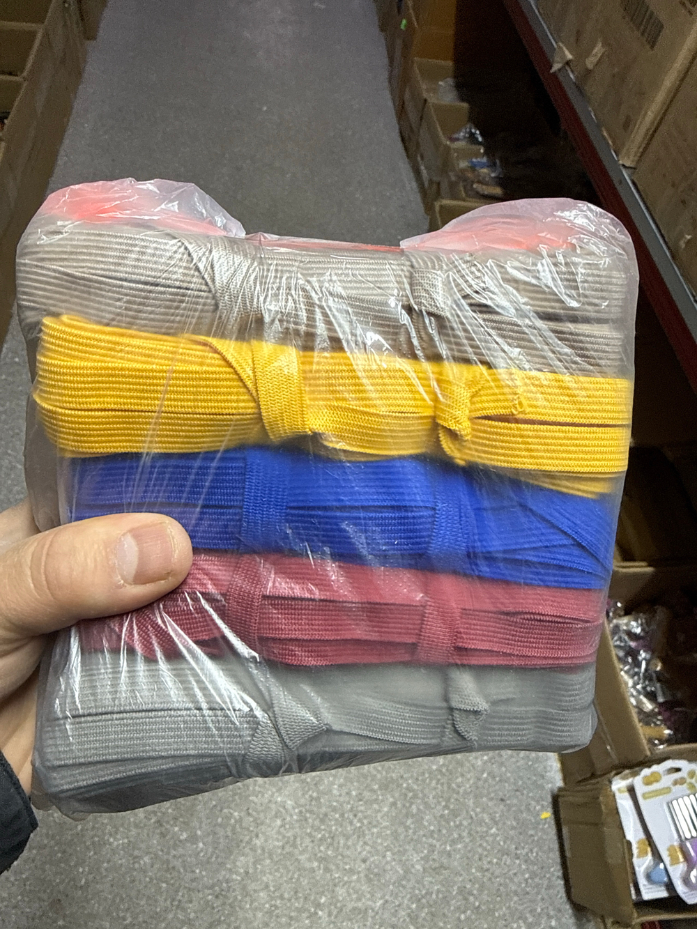 резинка бельевая цветная 10мм