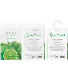 Мята и лайм, саше ароматическое, Bago home