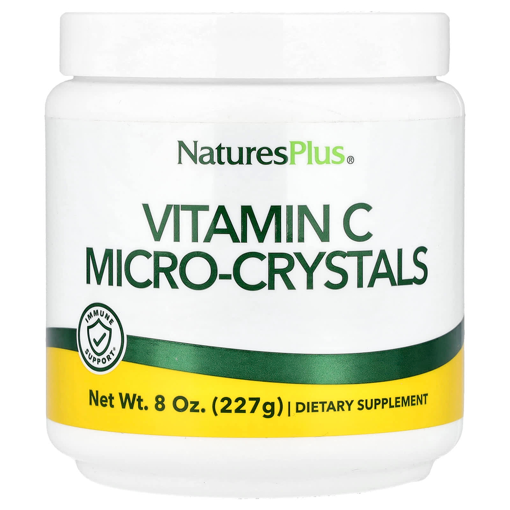 NaturesPlus, Микрокристаллы витамина C, 227 г (8 унций)