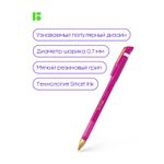 Ручка шариковая Berlingo "xGold" розовая, 0,7мм, игольчатый стержень, грип, 1шт