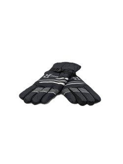 Зимние перчатки утепленные черные (201589065-1)