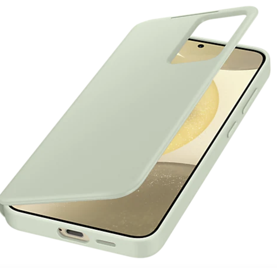 Чехол  Книжка Smart View Wallet Case S24 ( светло зеленый)