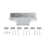 Ответвитель DPT Т-образный горизонтальный 100х50 в комплекте с крепежными элементами и соединительными пластинами, необходимыми длямонтажа