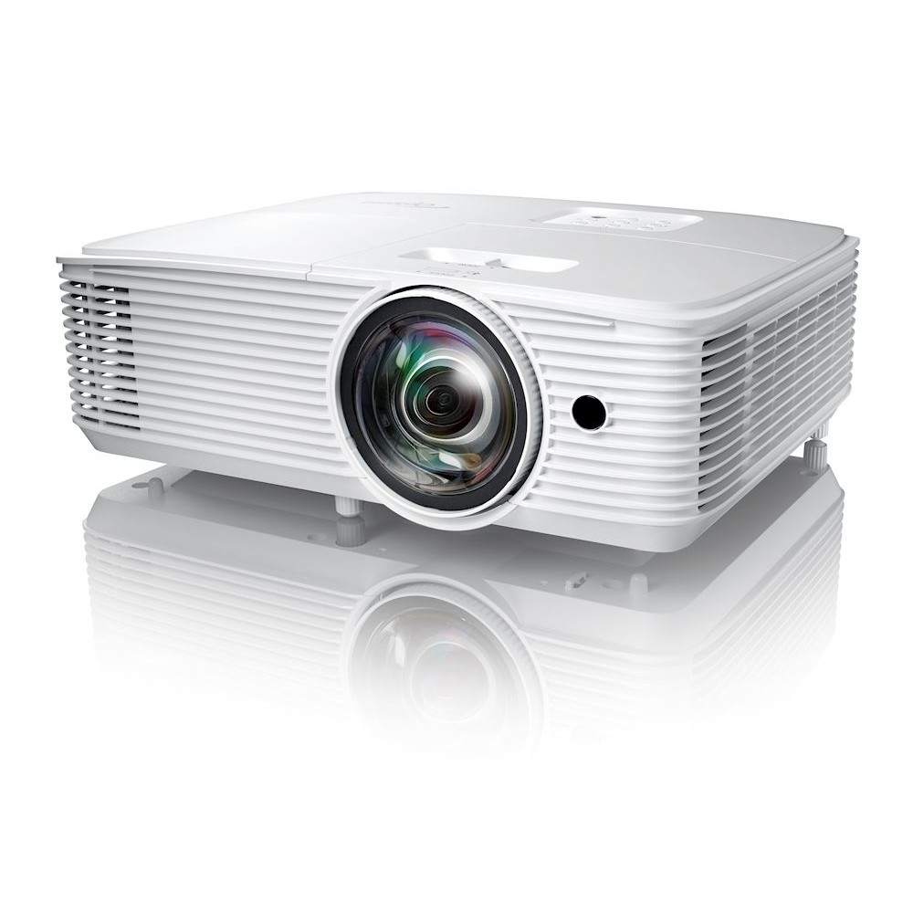 Optoma X309ST Проектор (E9PD7DQ01EZ1) ( Full 3D; DLP, XGA (1024*768), 3700 ANSI Lm, 25 000:1, Короткофокусный TR 0,617:1; HDMI 1.4a x1; VGA (YPbPr/RGB)
