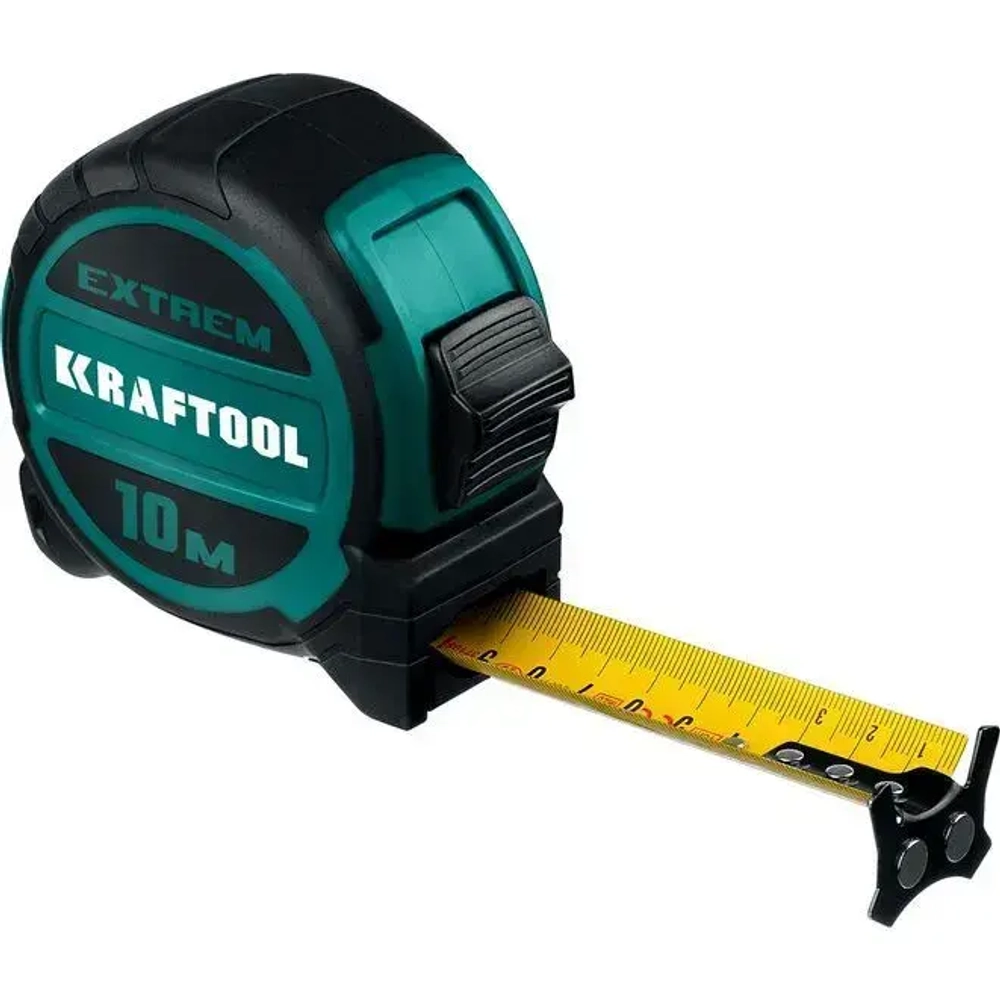 Рулетка со сверх широким полотном KRAFTOOL Extrem 10 м х 32 мм 34127-10