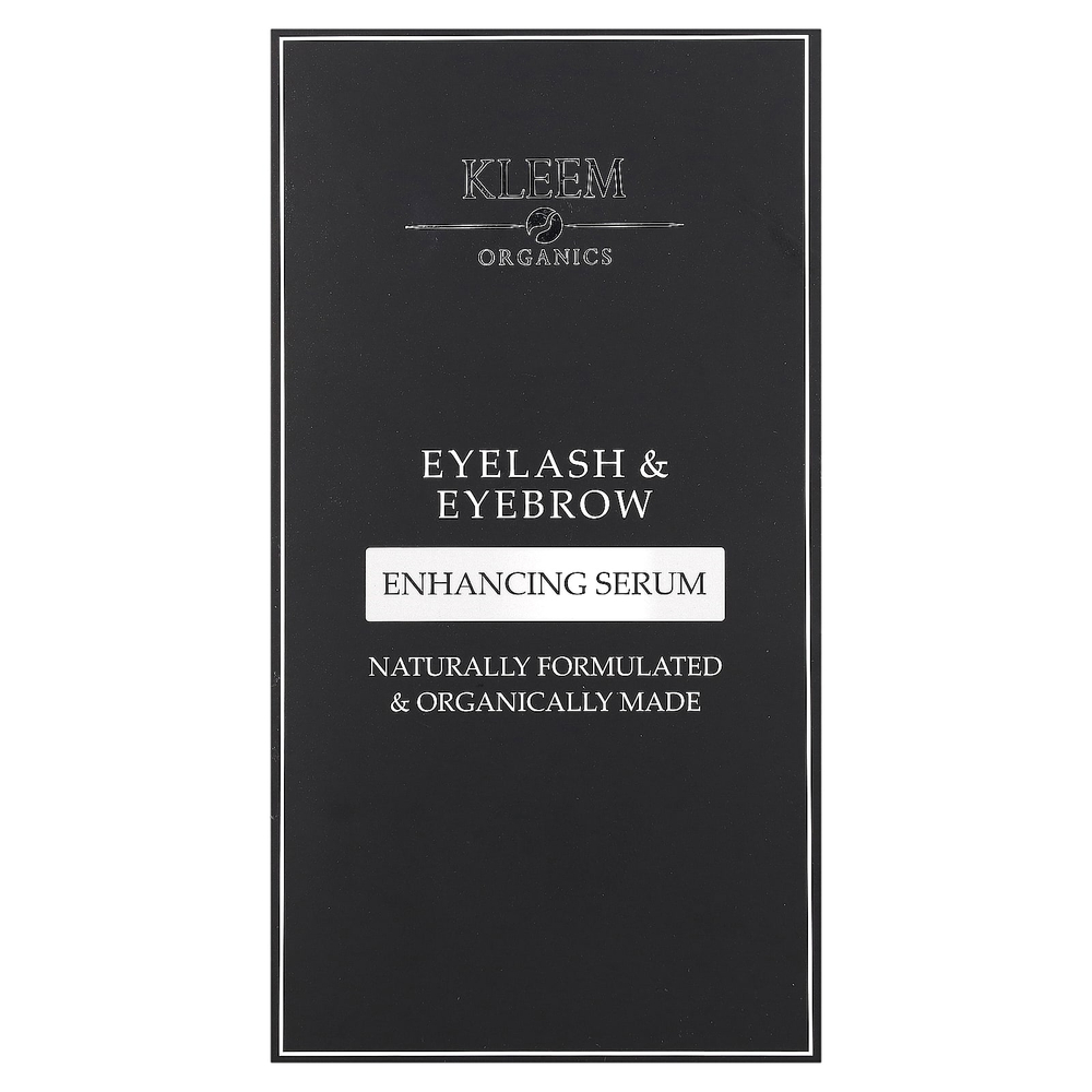 Kleem Organics, набор сывороток для ресниц и бровей, 3 шт.
