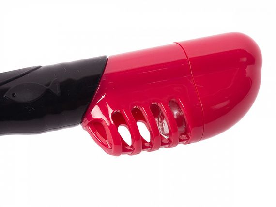 Трубка Sargan Агидель Сухая 2 Клапана черная/темно-красная