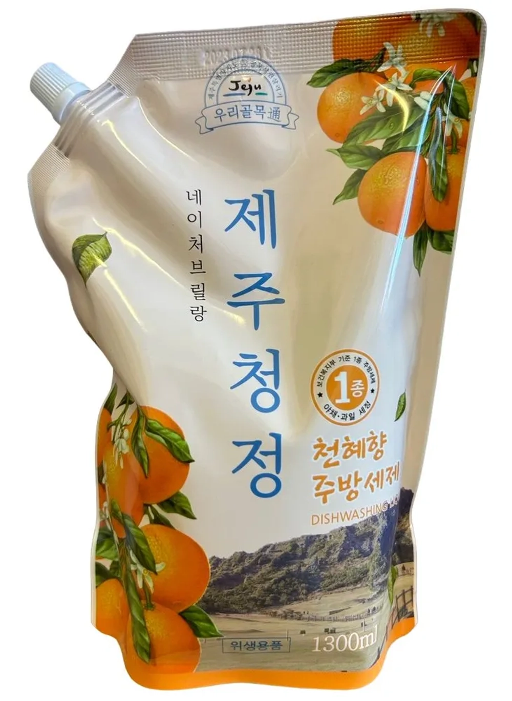 "Nature" средство д\мытья посуды цитрус 1300 мл м\у