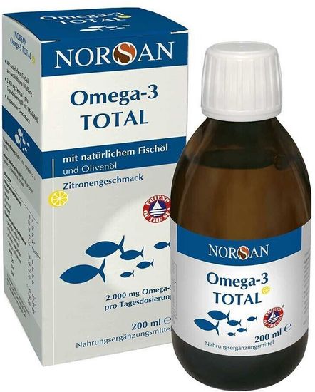 Norsan Omega 3 Total flussig Норсан Омега-3 200 ml