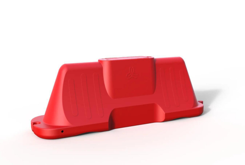 Дорожный блок 2000/011 "Оптимум" красный ЭкоПром(2000x500x700см;Красный) - арт.557222