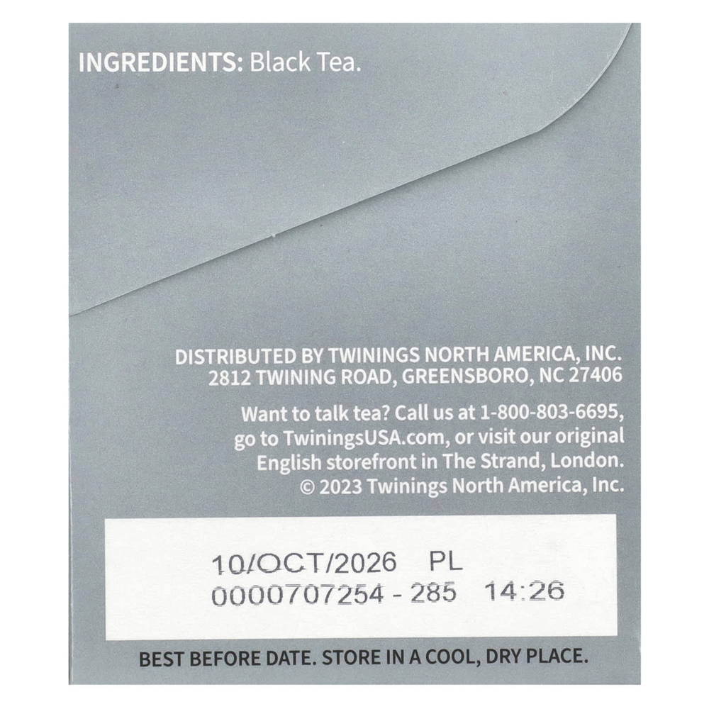 Twinings, Чай "Принц Уэльский", 20 пакетиков, 1.41 унций (40 г)