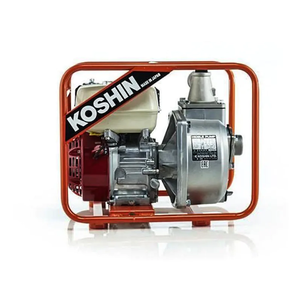 Koshin SERH-50 B мотопомпа бензиновая 3.9 л.с, 440 л/мин, диаметр 50 мм, SERH-50B