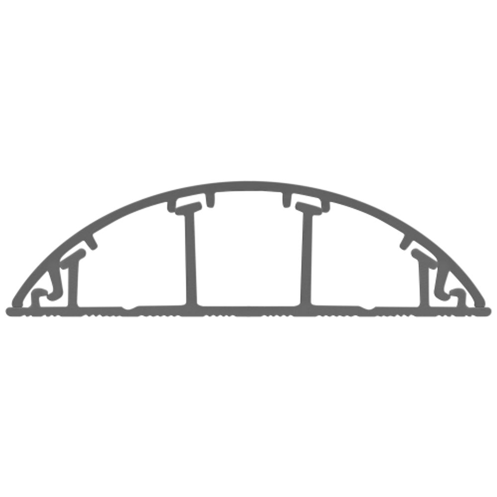 Кабель-канал ЭРА KK-70-16-FG напольный серый RAL 7046 70х16мм 42м