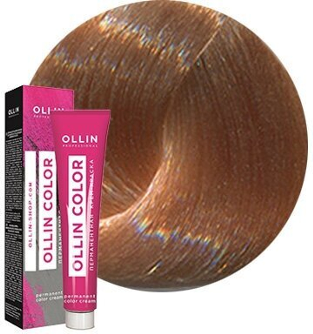 OLLIN COLOR 9/7 блондин коричневый 60мл Перманентная крем-краска для волос