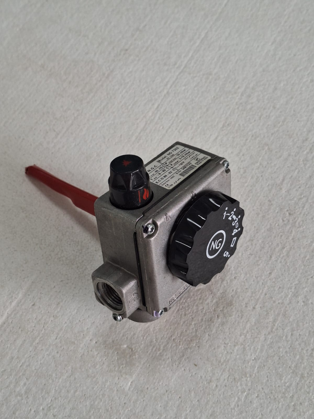 Газовый регулирующий клапан для GHM с термостатом 20 кВт (40-70C)