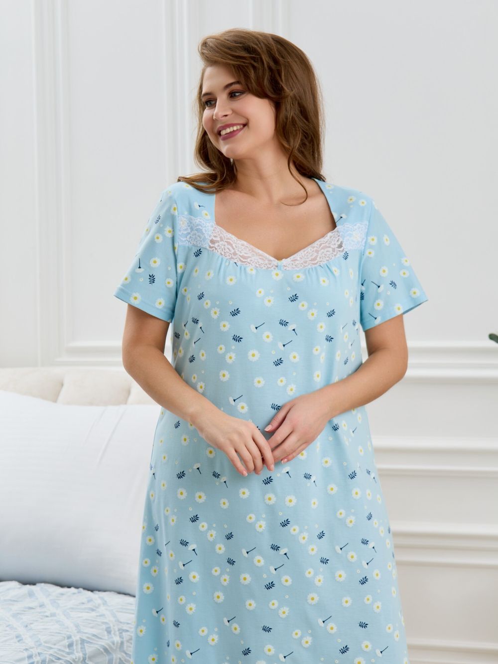 Ночная сорочка Мадера-1 Виотекс РОМАШКА