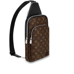 Сумка-слинг Louis Vuitton Avenue NM канва Monogram Macassar