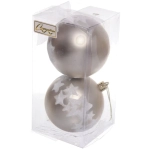 Набор украшений SHINE «Star Dance» 8 см (2 шт.), light champagne