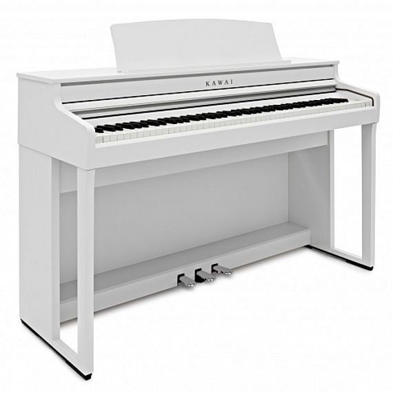 KAWAI CA401 W - цифровое пианино, 88 клавиш, механика Grand Feel, цвет белый матовый