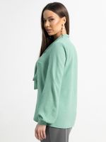 Рубашка с бантом Рузанна (зеленая) Б15246-10М LT Collection