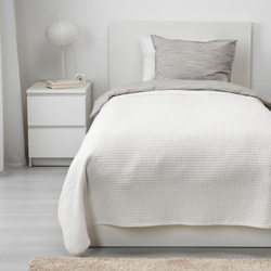 IKEA VÅRELD  (ИКЕА ВÅРЕЛД)  -  Покрывало, белое, 150x250 см