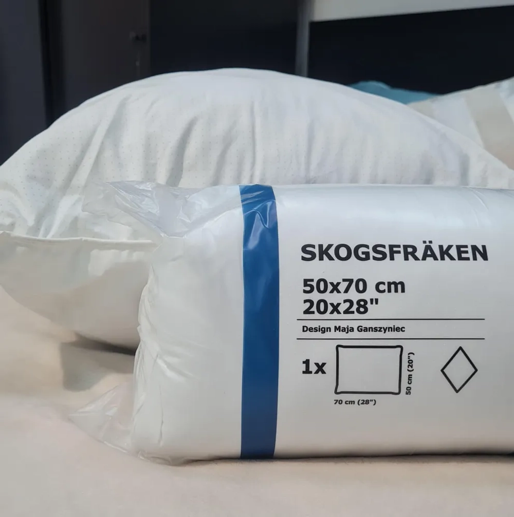 Подушка 70х50см 80 000 010 высокая SKOGSFRÄKEN