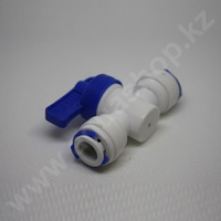 Фитинг QT-02B кран 3/8"(f) x 3/8"(f)