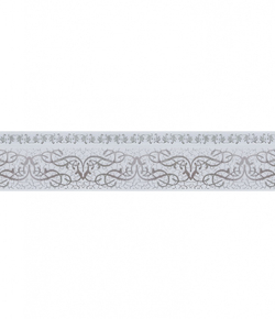 Пластиковый карниз с тиснением Legrand 3-х рядный Прима 3000 мм