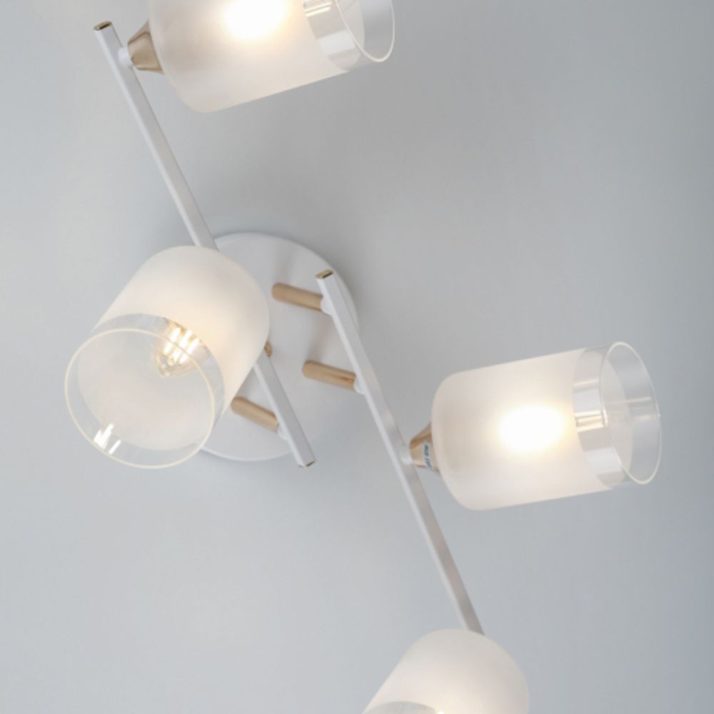 Люстра Rivoli Georgiana 9144-203 4 х Е27 60 Вт модерн