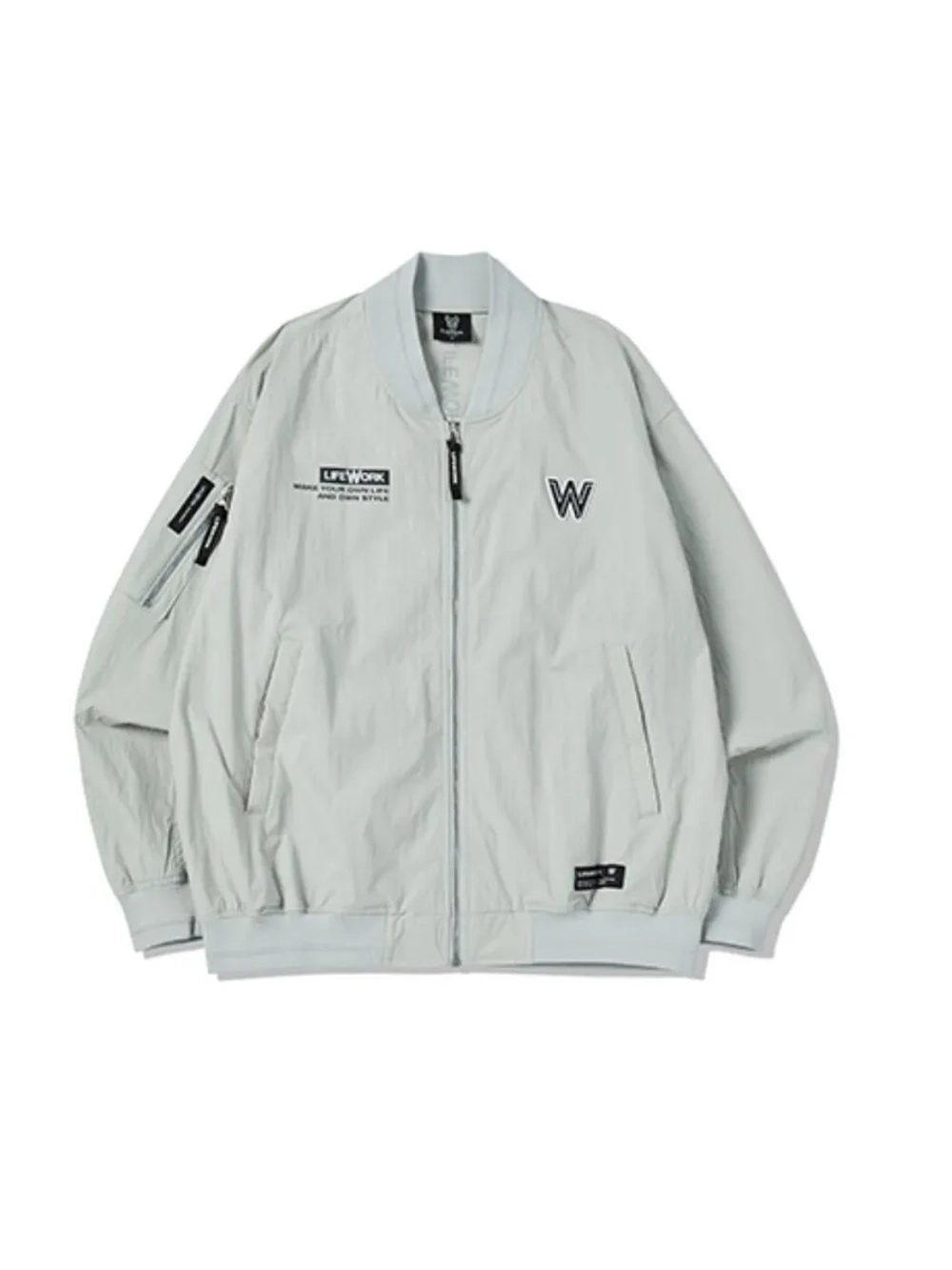 Нейлоновый бомбер