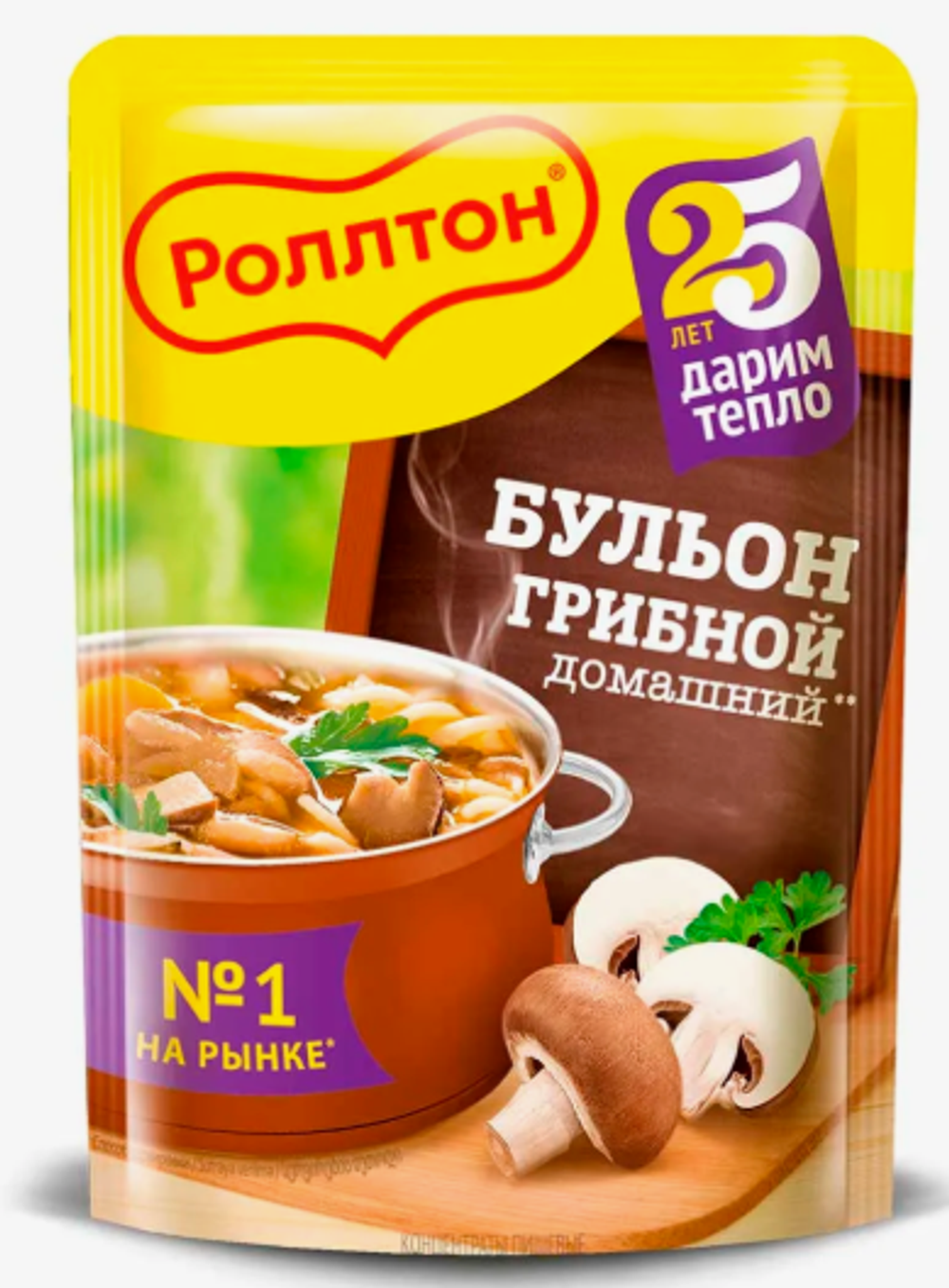 Ролтон бульон грибной 90г