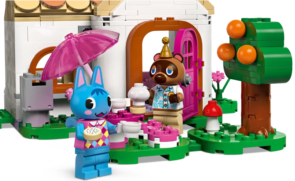 Конструктор LEGO Animal Crossing 77050 Уголок Нука и дом Рози