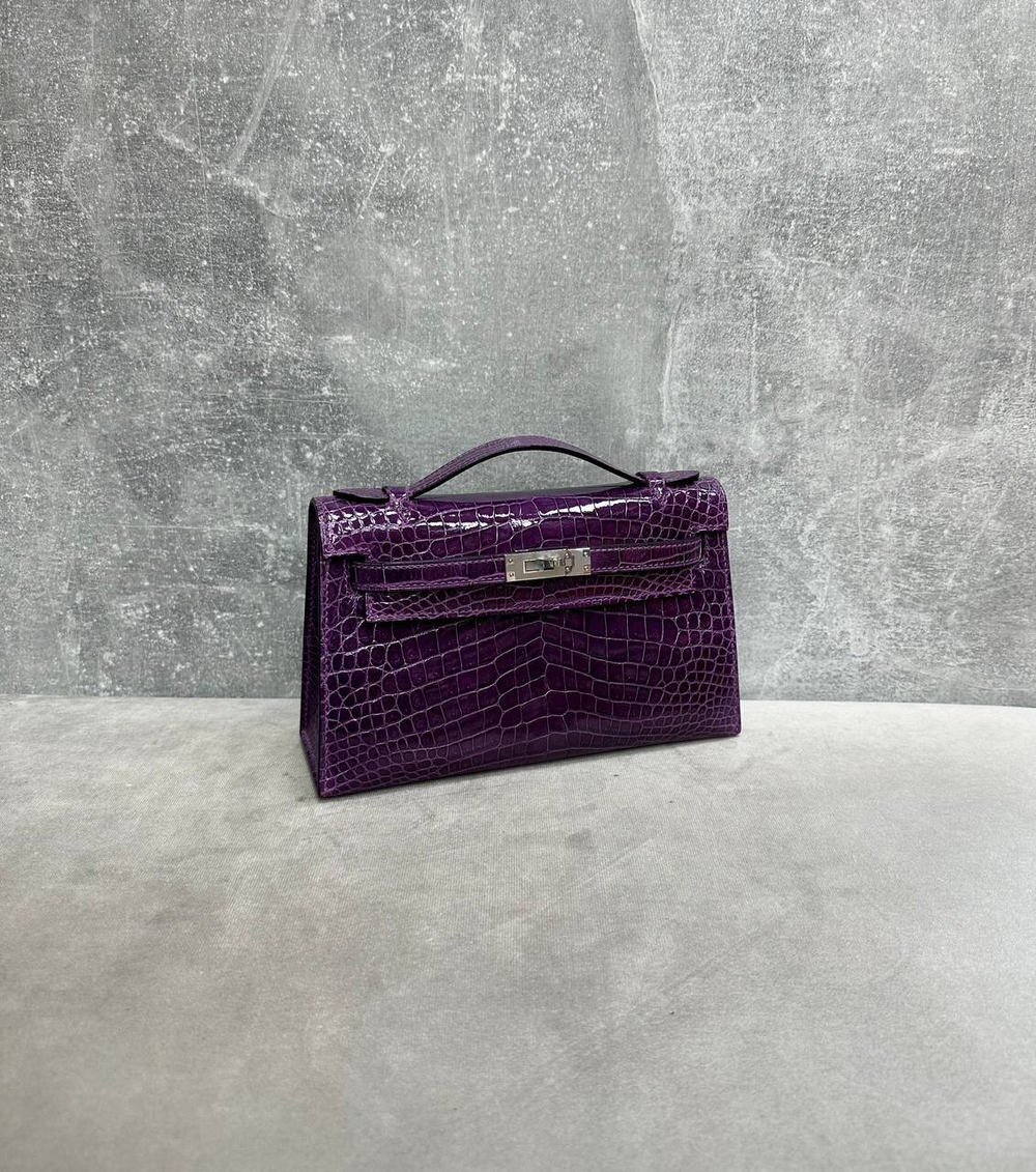 Сумка Hermes Kelli Pochette gris